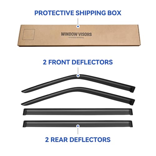 Window Visors Rain Guards for 2009