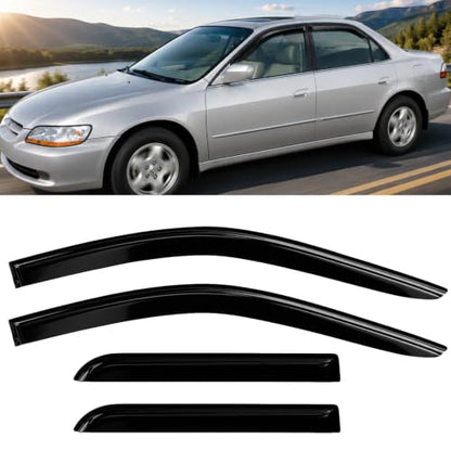 4PC Window Rain Guards fit 98 (4 Count)