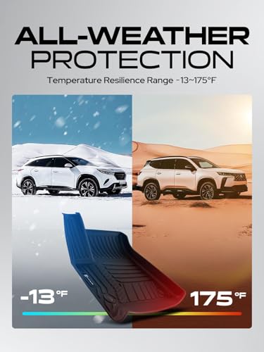 Automotive Floor Mats for Chevy Traverse 2018 (4 Count)