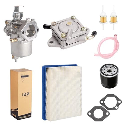 Golf Cart Carburetor Fuel Pump Tune Up Kit for Club Car DS Precedent Carryall FE290 Gas Engine 1992