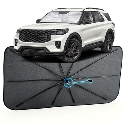 Car Windshield Sun Shade Umbrella for Ford Explorer 2020