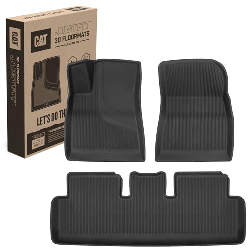 JustFit™ 3D Floor Mats for Tesla Model 3 2017