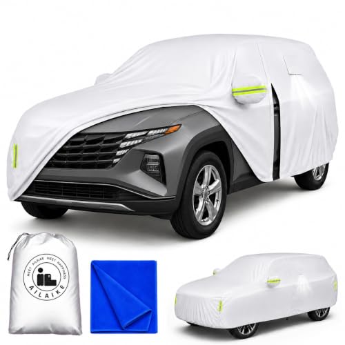 Car Cover Waterproof All Weather Custom Fit for Hyundai Tucson
