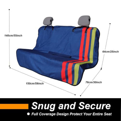 Back Seat Cover for Car Trucks Van SUV