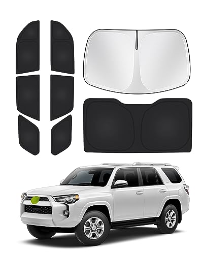 Window Shades for 5th Gen Toyota 4Runner 2010 (8 Count)