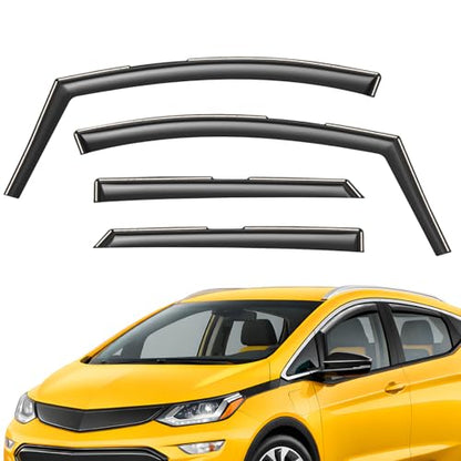 Extra Durable Window Deflectors in (4 Count)