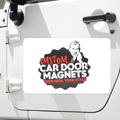 Custom Car Magnet Signs for Advertising and Promotion (2 Count)