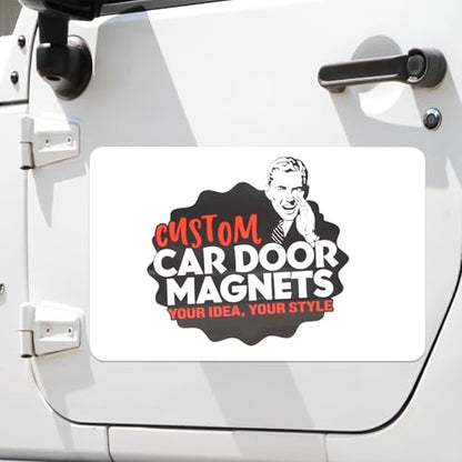 Custom Car Magnet Signs for Advertising and Promotion (2 Count)