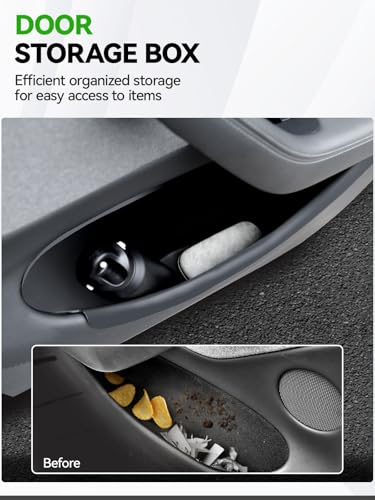 Door Side Storage for 2025 2026 Tesla Model Y Juniper Accessories