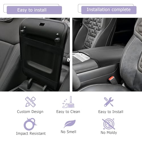 Center Console Cover Compatible with 2025 2026 Nissan Armada Accessories 2025 2026 Armada SV