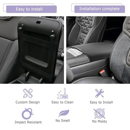 Center Console Cover Compatible with 2025 2026 Nissan Armada Accessories 2025 2026 Armada SV
