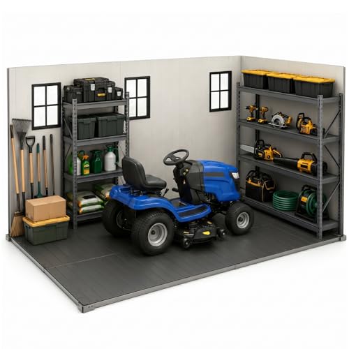 Outdoor Storage Shed 8x12 FT with Floor