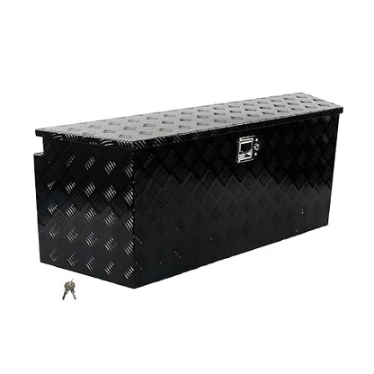 49 Inch Aluminum Trailer Tongue Tool Box 5 Bar Tread Wide Utility