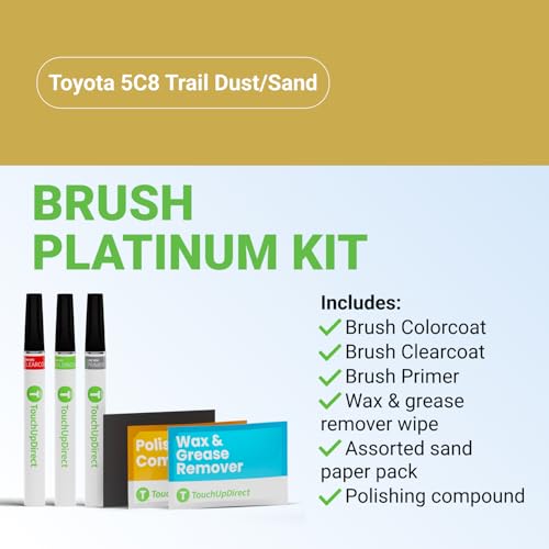 Car Paint Touch Up Brush Kit