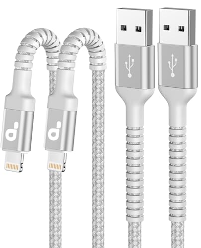 iPhone Charger Cable 3FT 2Pack USB to Lightning Cable Extra Durable Braided (6 Foot)