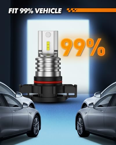 5201 5202 LED Fog Light Bulbs (2 Count)
