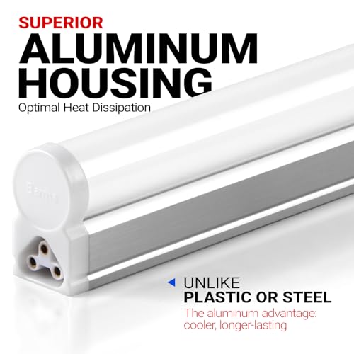 6 Pack LED T5 Integrated Single Fixture (6 Count)