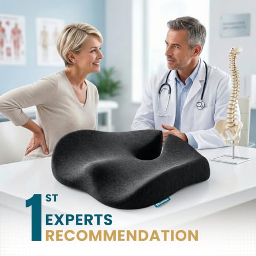 Office Chair Cushion for Back & Tailbone