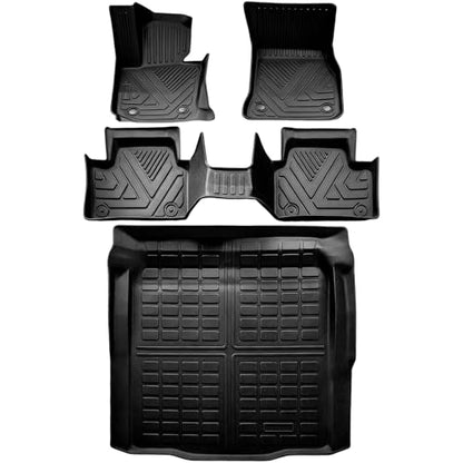 Floor Mats & Cargo Liner Set Fit for BMW 3 Series 330i M340i Sedan 2019