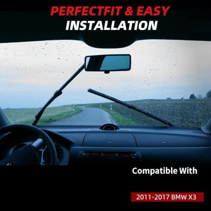Windshield Wiper Blades Replacement for BMW X3 2011