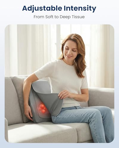 Lumbar Support Cushion with Kneading Massage