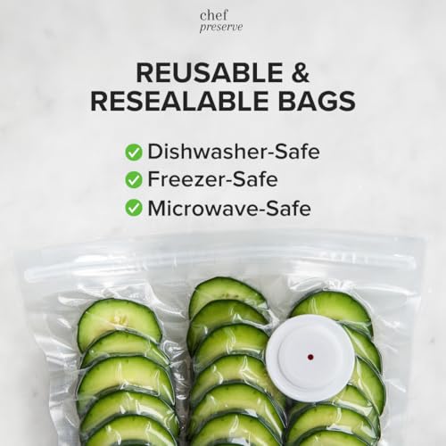 Reusable Vacuum Sealer Bags for Food