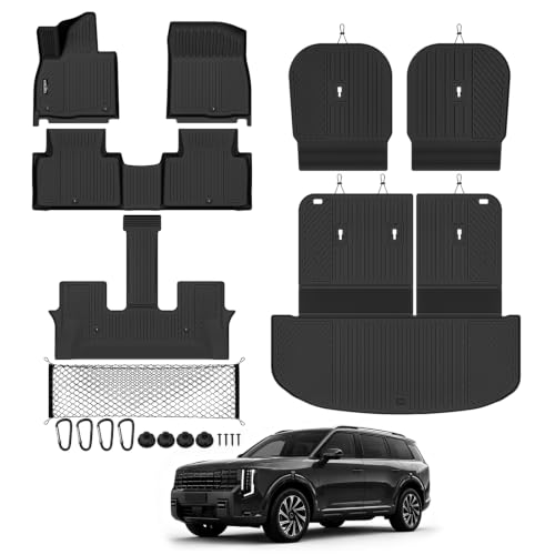 Floor Mat Set for 2027 Kia Telluride Gas 7 Seat