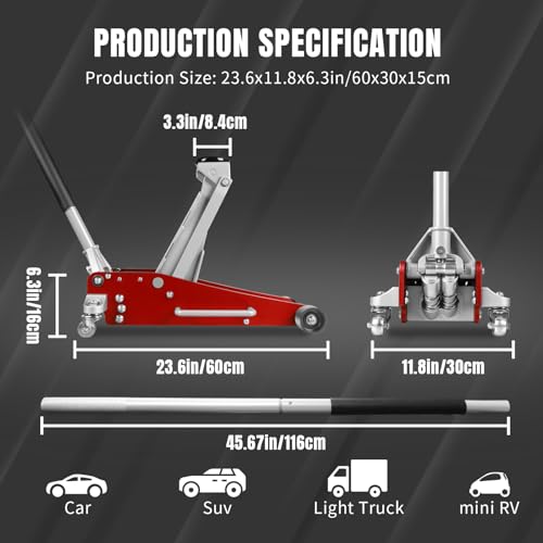 3 Ton Low Profile