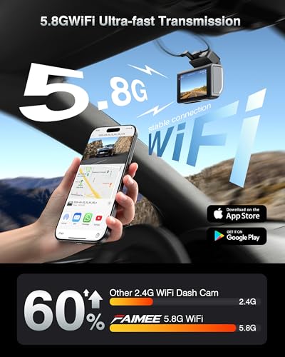 4K Dash Cam Front and Rear