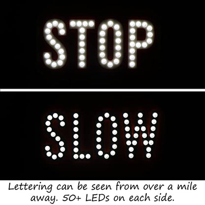 24" LED Stop Slow Paddle