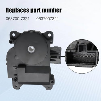 Auto Climate Control Flap Actuator Motor Compatible with Mitsubishi Galant Grandis Replace 063700
