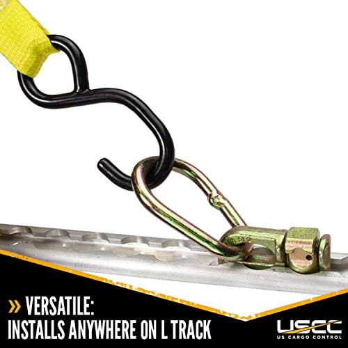 Double Stud L Track Fittings with Pear Link (4000 Count)