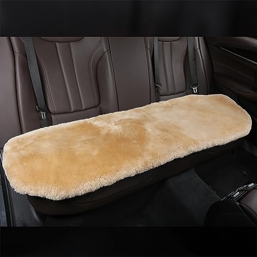 Genuine Sheepskin Car Rear Seat Rear Cover for Fuzzy Fur Wool Cushion