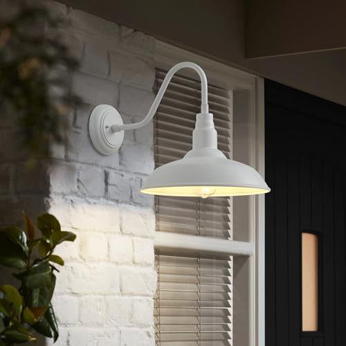 10 Inch Dome Outdoor Gooseneck Barn Lights for Porch