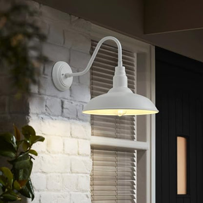 10 Inch Dome Outdoor Gooseneck Barn Lights for Porch