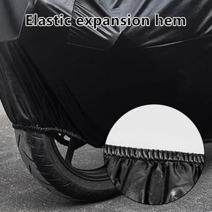 Motorcycle Cover Soft Stretch Waterproof Motor Cover Dustproof Durable Motorbike Cover for Indoor and Outdoor