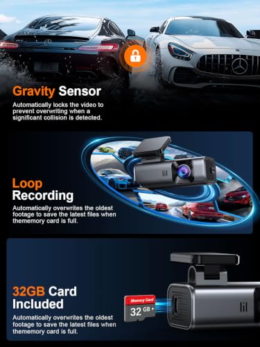4K Dash Cam Front
