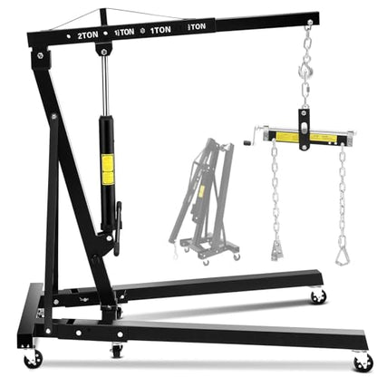 2 Ton Hydraulic Engine Hoist with Lever Stabilizer