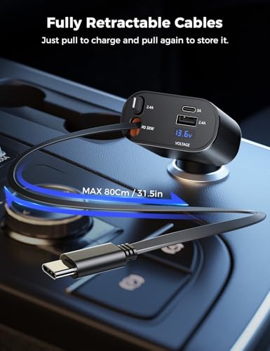 Retractable Car Charger