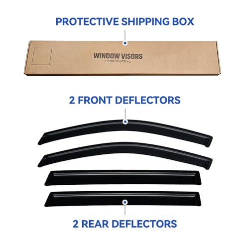 Window Visors Rain Guards for 2010