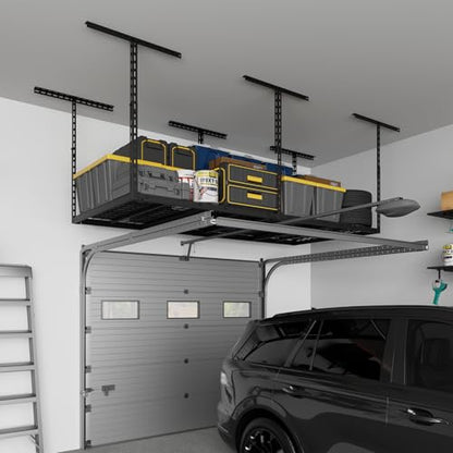 3X6FT Overhead Garage Storage Rack 450LBS Capacity