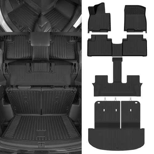 Custom Fit Floor Mats for 2027 Kia Telluride Hybrid 7 Seat