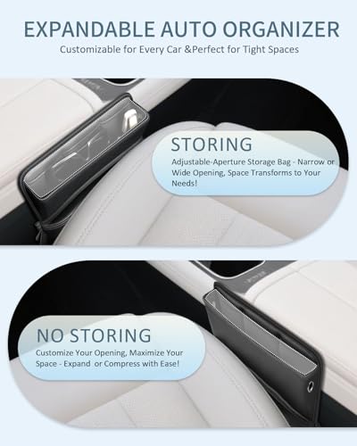 Car Seat Gap Filler Organizer (2 Count)