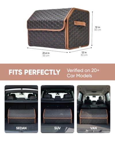 Foldable Trunk Organizer for Car Storage