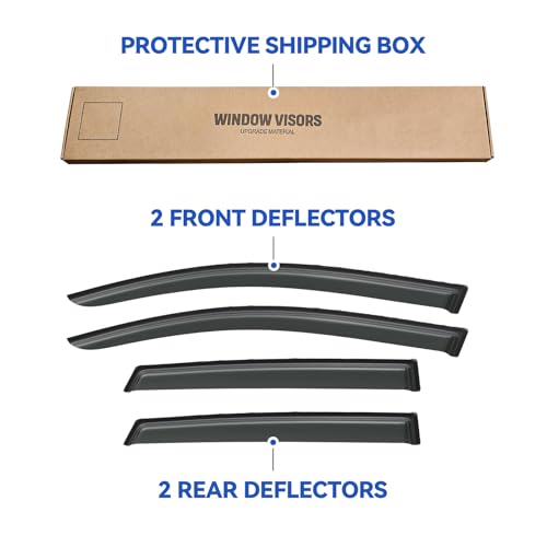 Window Visors Rain Guards for 2007