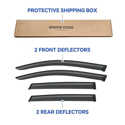 Window Visors Rain Guards for 2007