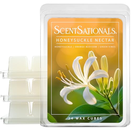 Honeysuckle Nectar Scented Wax Melts 10oz (10 Ounce)