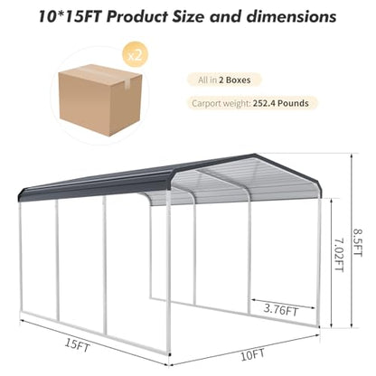 Outdoor Metal Carport