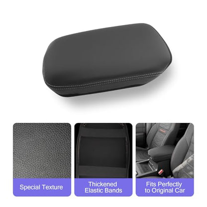 2025 2026 Frontier Center Console Cover Compatible with 2022 2023 2024 2025 2026 Nissan Frontier Accessories Armrest Console Cover Cat Scratch Resistant