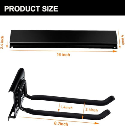 Garage Storage Organization Wall Mount Folding Chair Hangers